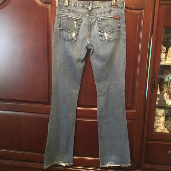 7 for all man kind Bootcut Jeans - Size 29 - Picture 6 of 15